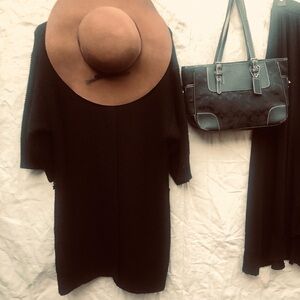 🖤Anne Klein Black sweater coat